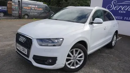 Begagnad Audi Q3 Design 141 HK (103 kW) 2014 Vit SUV