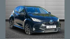 Eclipse black Used 2021 Toyota Yaris Hybrid Design Hatchback | £15,395 (Fair price)