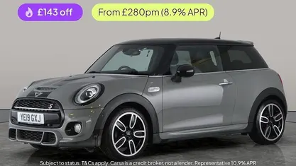 Grey Used 2019 Mini Cooper S Hatch Hatchback | £16,648 (Fair price)