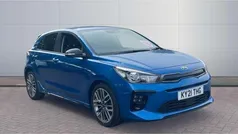 Blue Used 2021 Kia Rio 4 Hatchback | £12,672 (Good price)