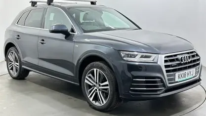 Used Audi Q5 S-Line 252 HP (185 kW) 2018 Grey SUV