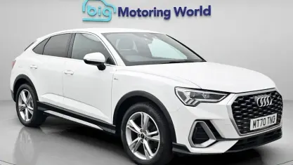 Used Audi Q3 Sportback S-Line 150 HP (110 kW) 2020 White SUV