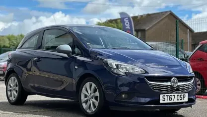 Used Vauxhall Corsa 75 HP (55 kW) 2018 Blue Hatchback