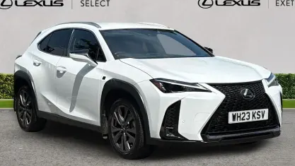 Used Lexus UX Sport Design Packet 184 HP (135 kW) 2023 F sport white SUV