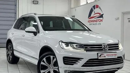 Used VW Touareg R-line 262 HP (192 kW) 2017 White SUV