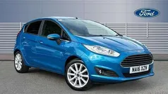 Blue Used 2016 Ford Fiesta Titanium Hatchback | £6,740 (Fair price)