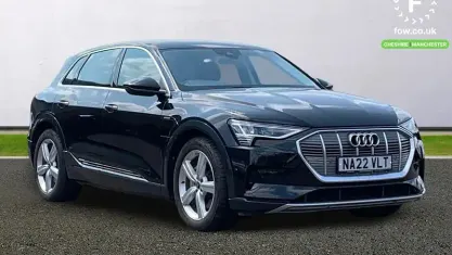 Used Audi e-tron Comfort 300 kW (408 HP) 2022 Black SUV