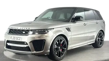 Begagnad Land Rover Range Rover Sport SVR 575 HK (422 kW) 2020 Grå SUV