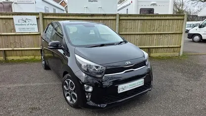 Used Kia Picanto 84 HP (61 kW) 2019 Black Hatchback