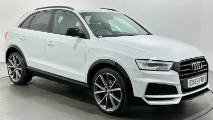 Used Audi Q3 Black Edition 150 HP (110 kW) 2018 White SUV