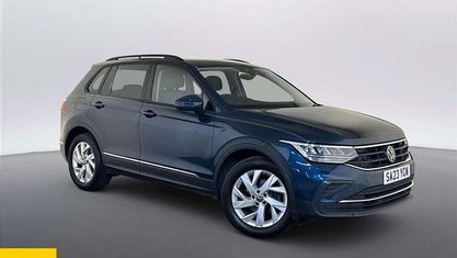 Używany VW Tiguan S 150 KM (110 kW) 2023 Niebieski SUV