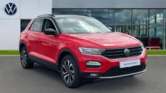 Flash red black Used 2021 VW T-Roc Active SUV | £15,772 (Super price)