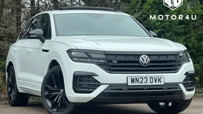 White Used 2022 VW Touareg Black Edition SUV | £36,990 (Good price)