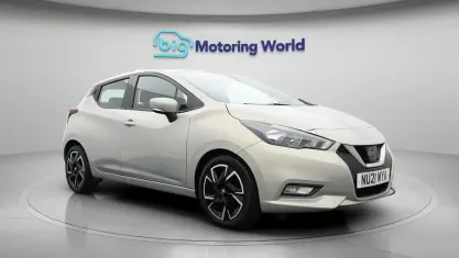 Used Nissan Micra Acenta 92 HP (67 kW) 2021 Silver Hatchback