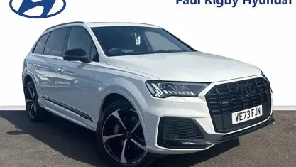 Used Audi Q7 S-Line 340 HP (250 kW) 2024 White SUV