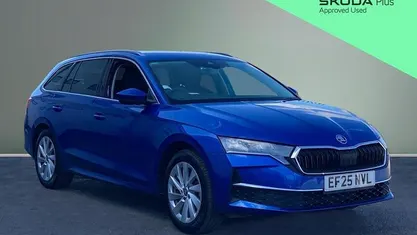 Used Skoda Octavia SE L 150 HP (110 kW) 2025 Blue Estate