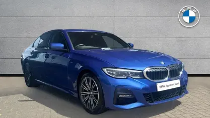 Used BMW 318 M Sport 156 HP (114 kW) 2021 Blue Sedan