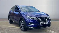Blue Used 2017 Nissan Qashqai N-Connecta SUV | £9,955 (Fair price)