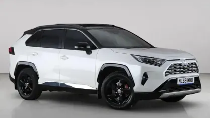 Used Toyota RAV4 Hybrid 218 HP (160 kW) 2019 Black SUV