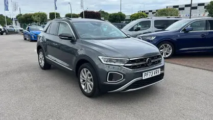 Used VW T-Roc Style 110 HP (80 kW) 2023 Grey SUV