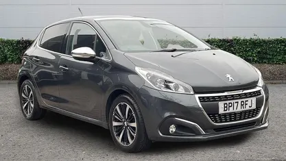 Grey Used 2017 Peugeot 208 Allure Premium Hatchback | £6,381 (Fair price)