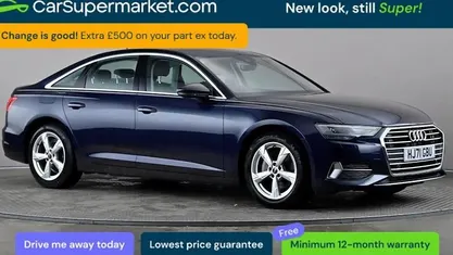 Used Audi A6 Sport 204 HP (150 kW) 2021 Blue Sedan