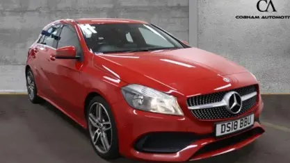 Used Mercedes A180 Executive 122 HP (89 kW) 2018 Red Hatchback
