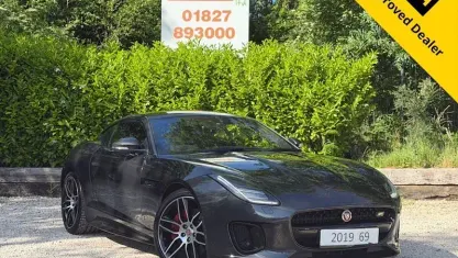 Used Jaguar F-Type Chequered Flag 300 HP (220 kW) 2019 Grey Coupe