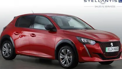 Red Used 2023 Peugeot e-208 Allure+ Hatchback | £13,937 (Fair price)