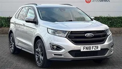 Silver Used 2017 Ford Edge Sport SUV | £16,987 (Fair price)