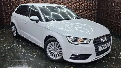 White Used 2015 Audi A3 Sportback Advanced Hatchback | £4,999 (Fair price)