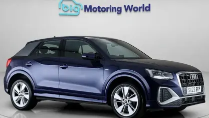 Used Audi Q2 S-Line 150 HP (110 kW) 2023 Blue SUV