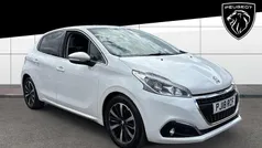 White Used 2018 Peugeot 208 Allure Premium Hatchback | £7,701 (Fair price)
