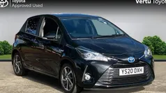Black Used 2020 Toyota Yaris Hybrid Hatchback | £13,356 (Good price)