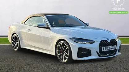 White Used 2022 BMW 420 Comfort Edition Cabriolet | £24,299 (Fair price)
