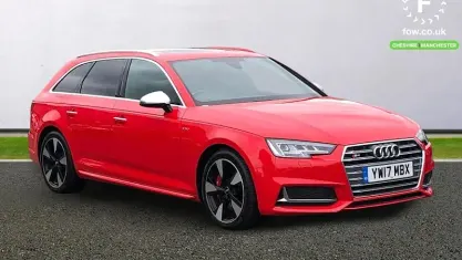 Used Audi S4 354 HP (260 kW) 2017 Red Estate