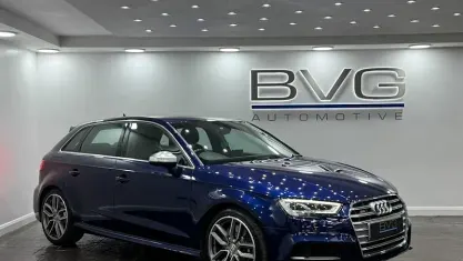 Używany Audi S3 Sportback 310 KM (228 kW) 2017 Niebieski Hatchback