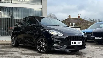 Used Ford Fiesta ST-Line 125 HP (91 kW) 2019 Black Hatchback