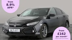 Black Used 2021 Honda Civic SR Hatchback | £12,642 (Fair price)