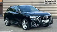 Black Used 2021 Audi Q3 S-Line SUV | £26,290 (Fair price)