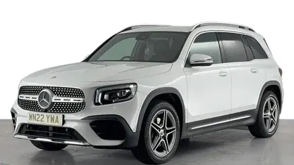 Used Mercedes GLB200 AMG line 163 HP (119 kW) 2022 White SUV