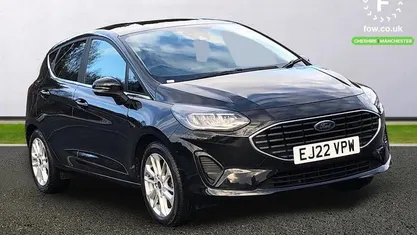 Used Ford Fiesta Titanium 101 HP (74 kW) 2022 Black Hatchback