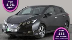 Black Used 2021 Nissan Leaf N-Connecta Hatchback | £7,543 (Fair price)