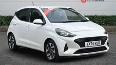 Special solid paint atlas white Used 2024 Hyundai i10 Advanced Hatchback | £12,796 (Fair price)