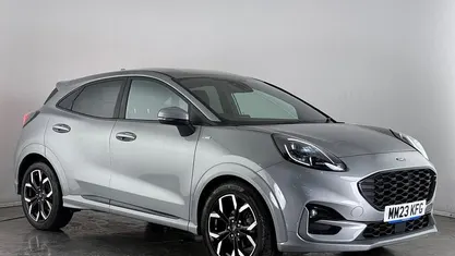 Silver Used 2023 Ford Puma ST-Line X Hatchback | £14,350 (Fair price)