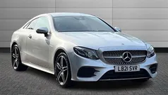 Silver Used 2021 Mercedes E220 AMG line Coupe | £22,690 (Good price)