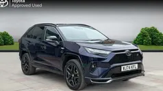 Obsidian blue Used 2024 Toyota RAV4 Hybrid Sport SUV | £39,490 (Fair price)