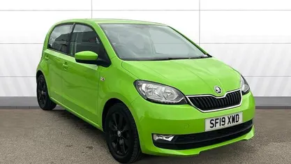 Used Skoda Citigo SE L 75 HP (55 kW) 2019 Green Hatchback