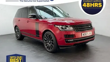 Red Used 2017 Land Rover Range Rover Autobiography SUV | £31,350 (Fair price)
