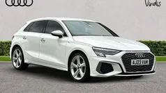 White Used 2023 Audi A3 S-Line Hatchback | £21,300 (Fair price)